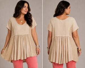 Heyson Tan Blouse